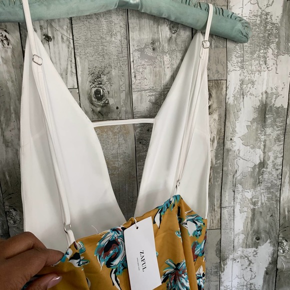 NWT Zaful floral mini dress S - Picture 6 of 7